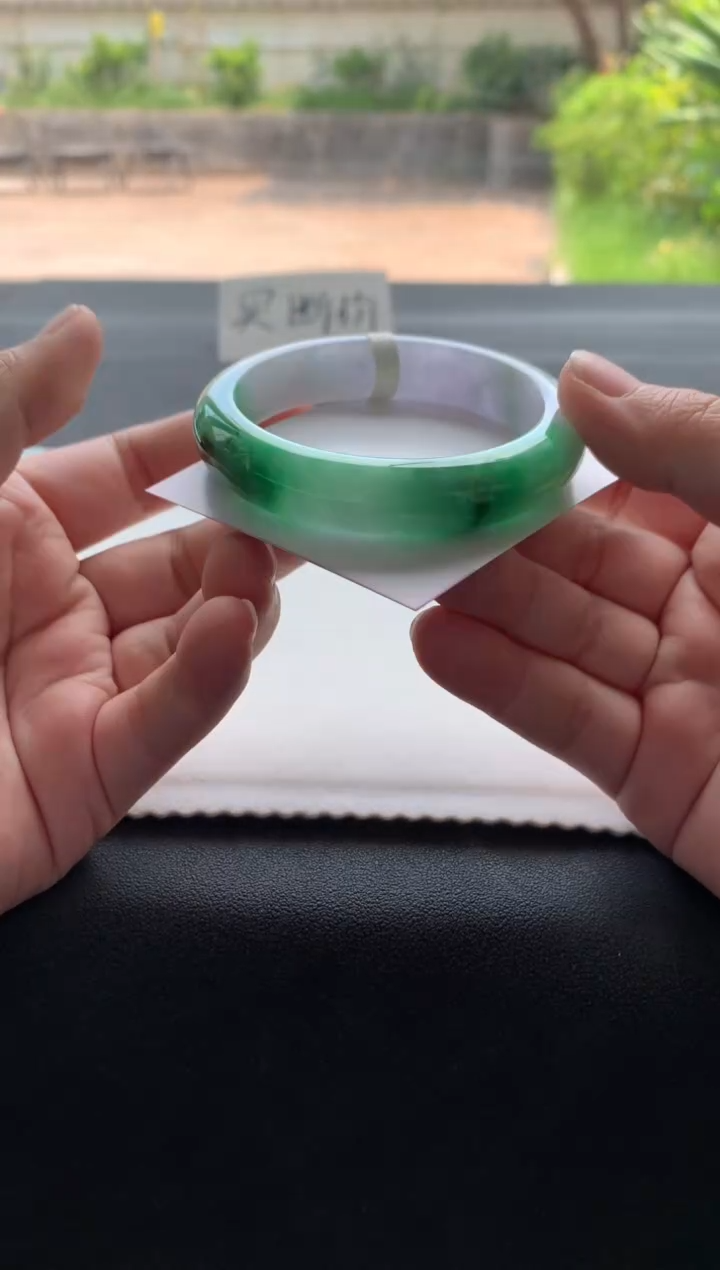 翡翠手镯未镶嵌54.2正圈买断Y2112