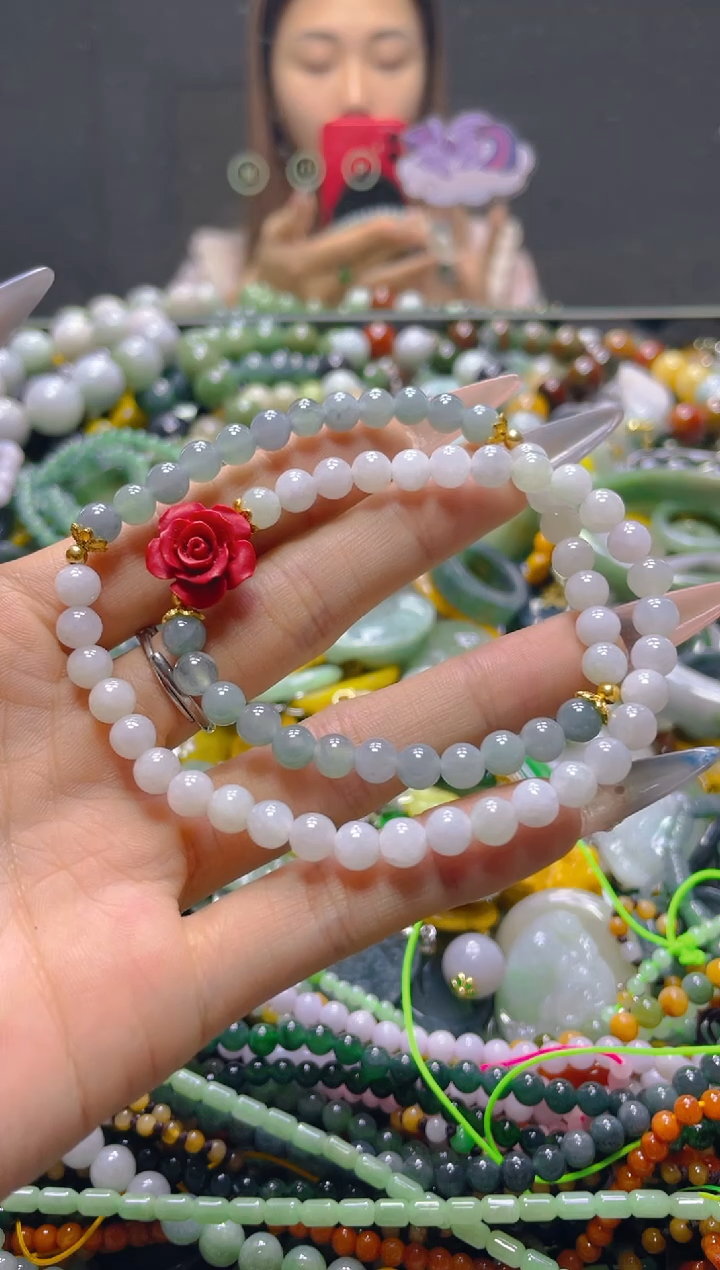 颈饰未镶嵌翡翠6MM