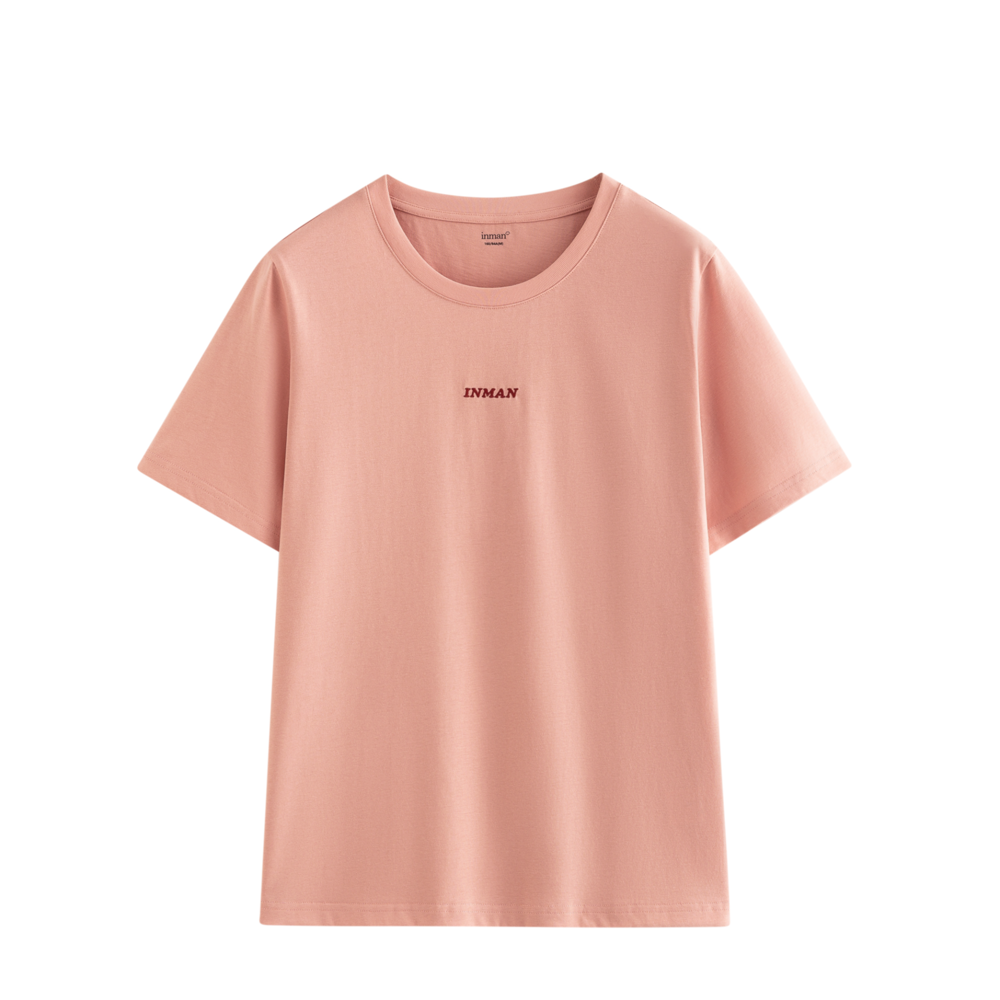 茵曼夏季新款女T恤长袖时尚纯棉宽松圆领休闲刺绣连帽百搭