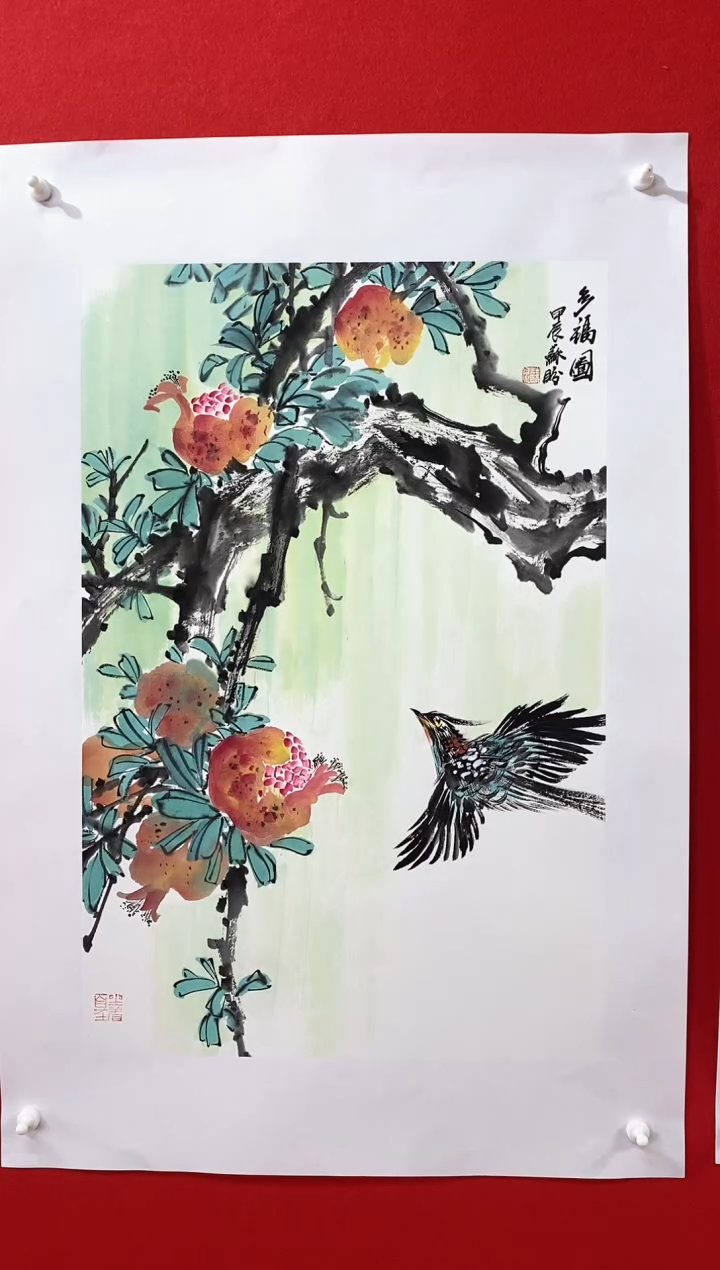 【闪购商品】国画SP雷苏盼老师作品