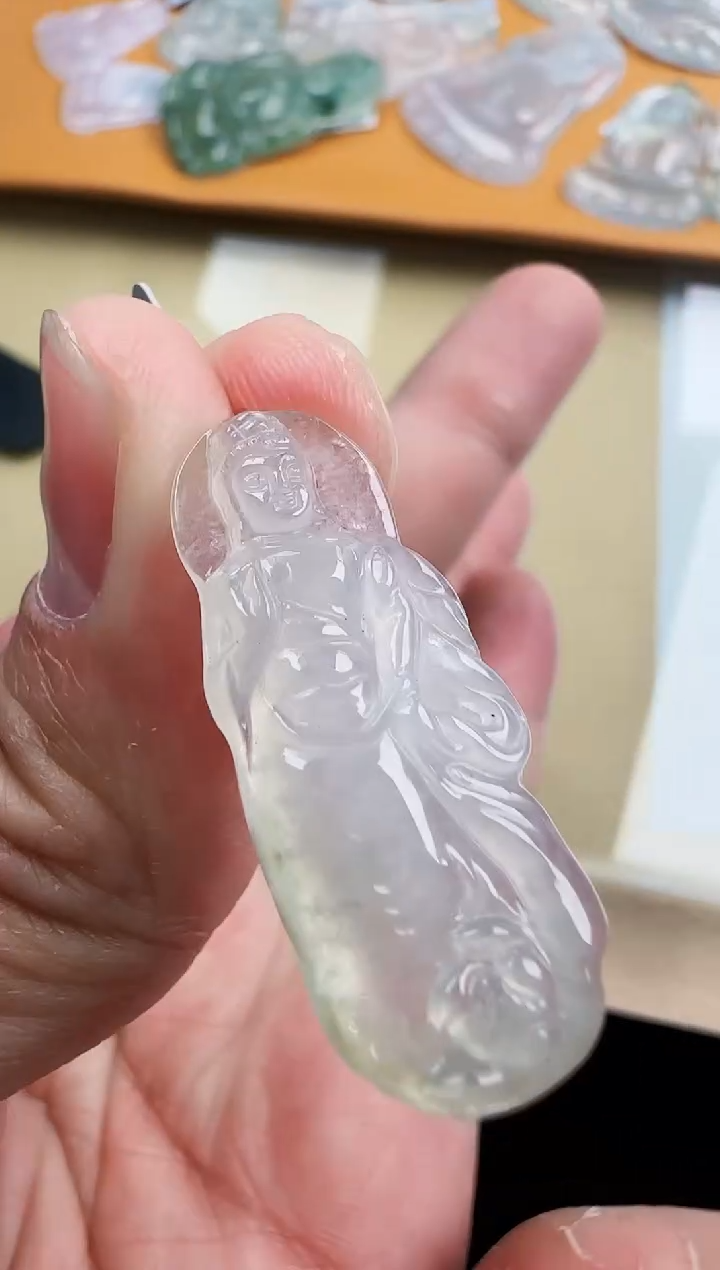 【闪购商品】翡翠颈饰未镶嵌缅甸天然翡翠