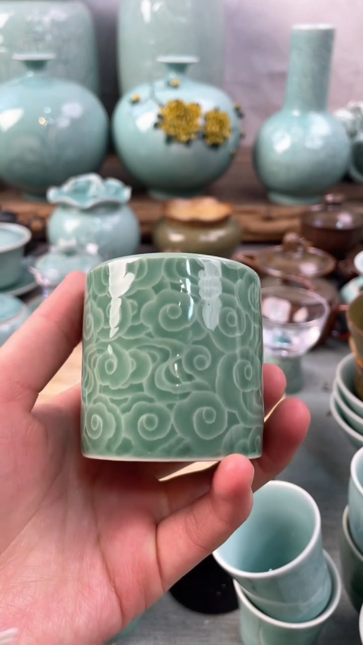 【闪购商品】福利款 慧仙青瓷 瓷器 主人杯