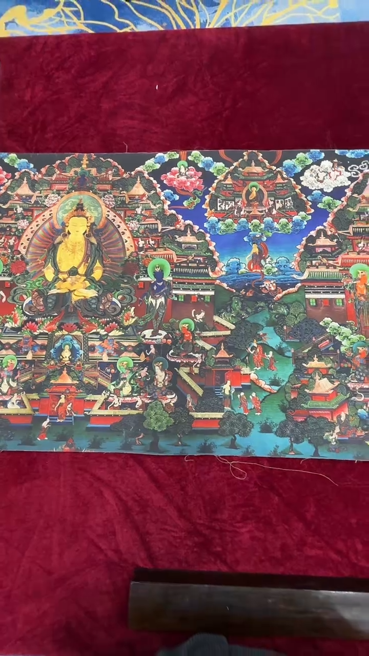 卷轴画唐卡16078