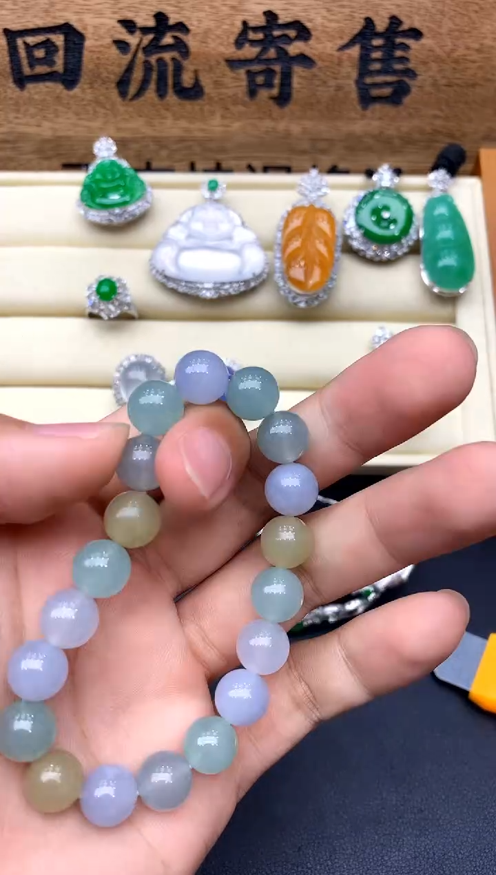 【闪购商品】翡翠手串未镶嵌57-中国好珍宝