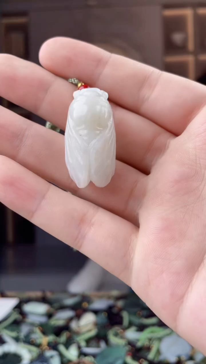 颈饰未镶嵌和田玉拍一发一，多样性发货