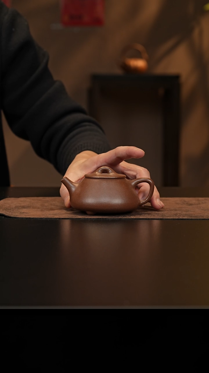 【闪购商品】紫砂茶壶允禾斋zll 紫泥 石瓢