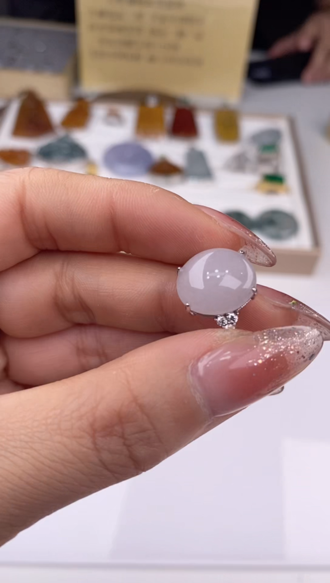 【闪购商品】翡翠戒指合金26187/静静聊翠