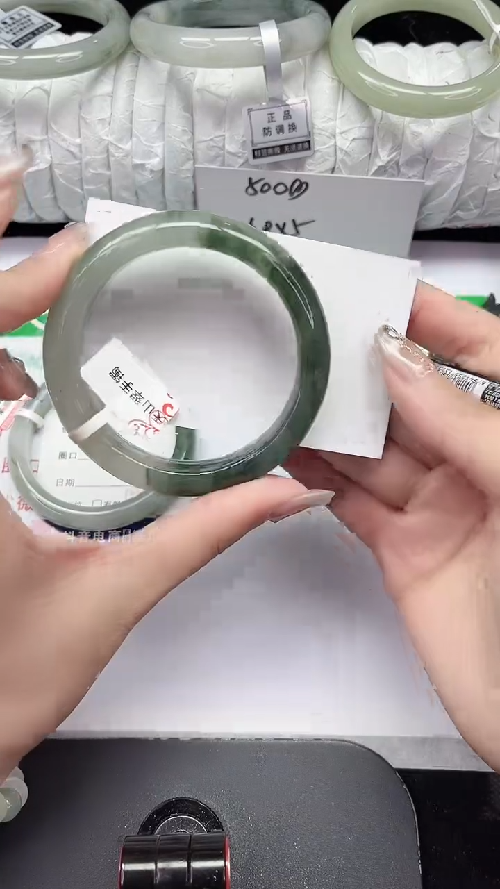 未镶嵌手镯石英质玉213-55/56