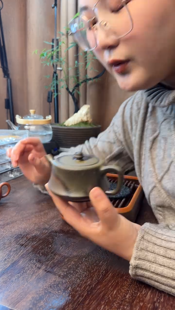 茶壶紫砂原矿紫砂壶柴烧29号