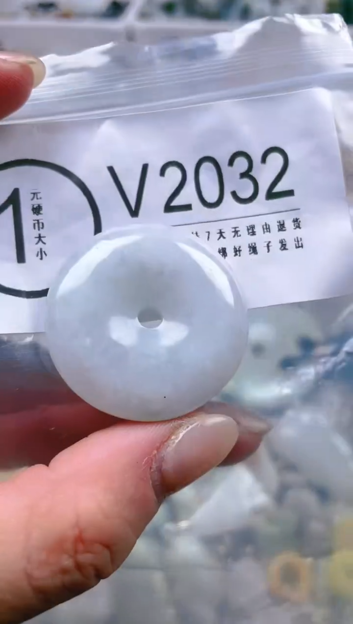 【闪购商品】翡翠颈饰未镶嵌/V/翡翠A货一图一物