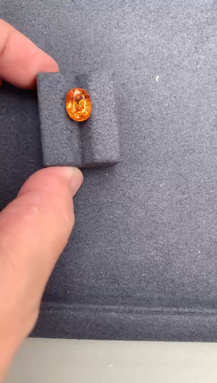 【闪购商品】石榴石（芬达石）裸石未镶嵌4.2ct芬达