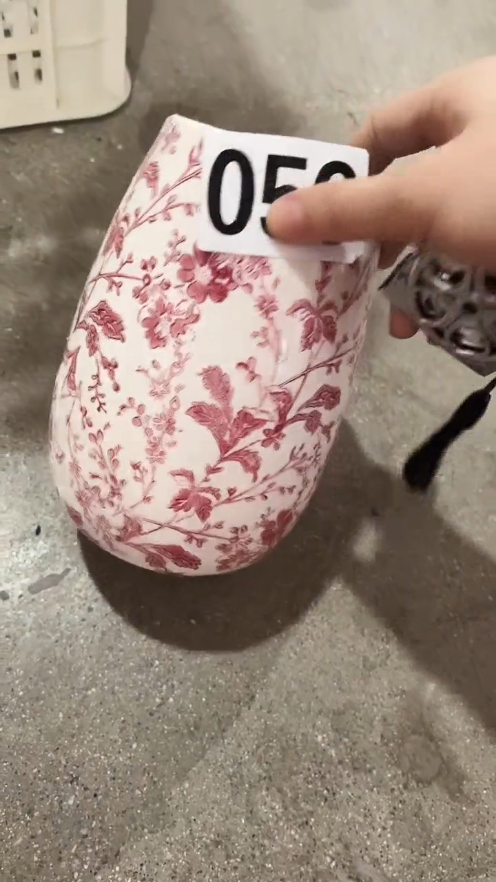 【闪购商品】陶瓷花盆高19cm内口8cm