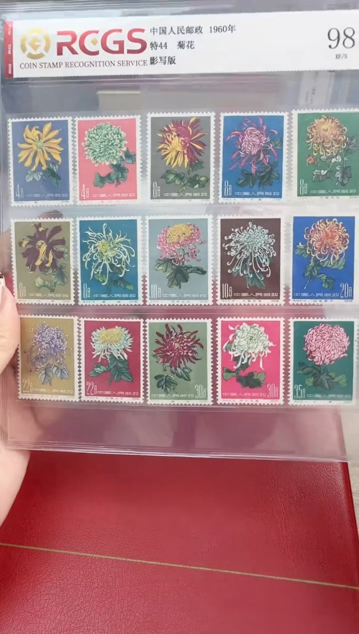 特44  菊花 套票        