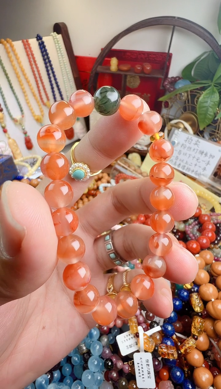 未镶嵌手链南红玛瑙时***量一物一件）000674