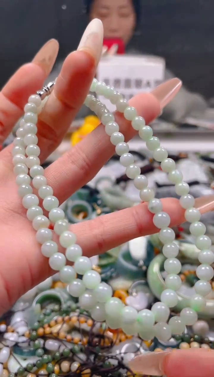 【闪购商品】翡翠颈饰未镶嵌/S/翡翠A货一图一物