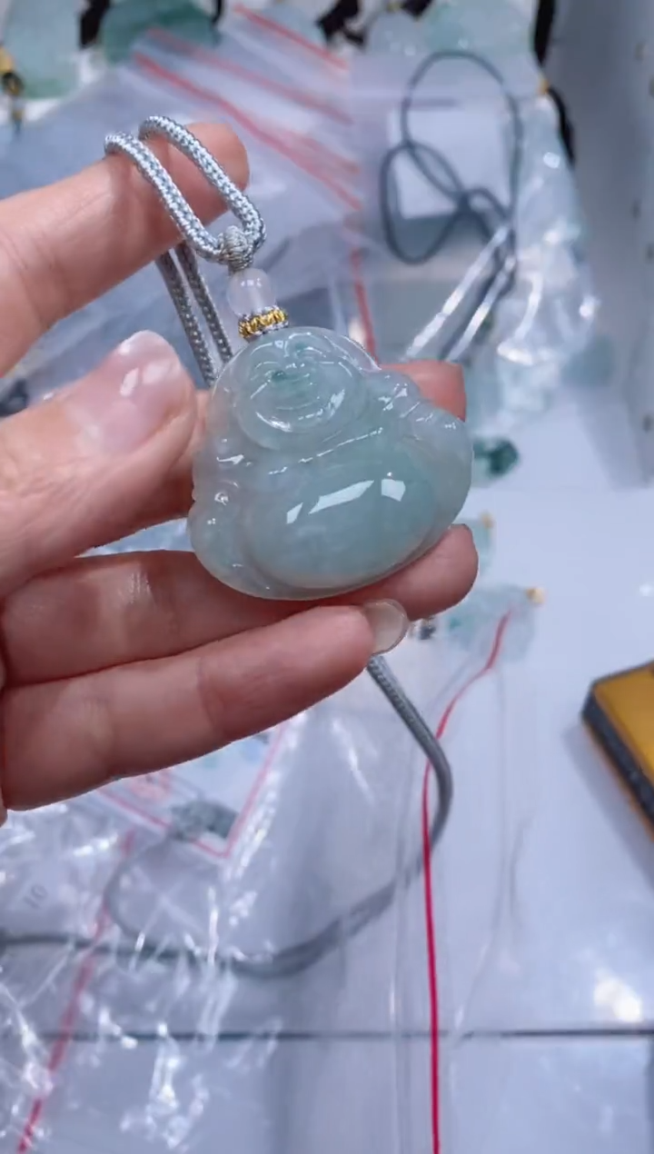 颈饰未镶嵌翡翠吊坠