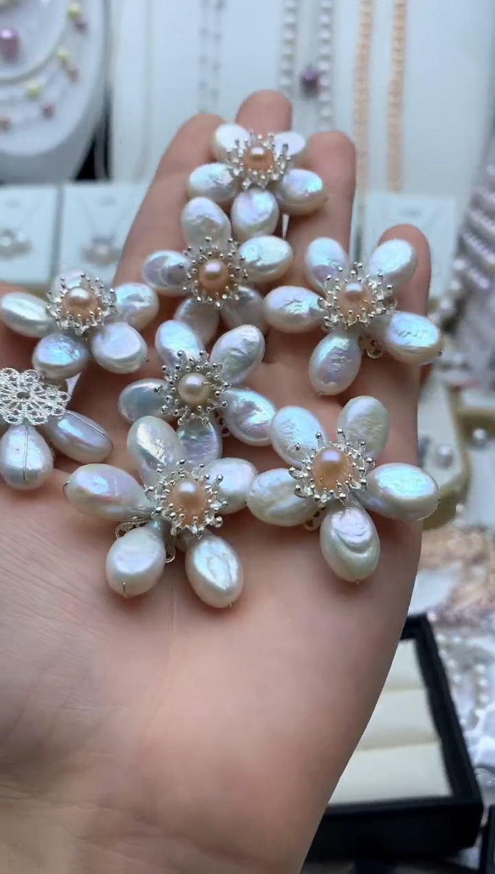 淡水珍珠未镶嵌吊坠(不含链)多样性发其一