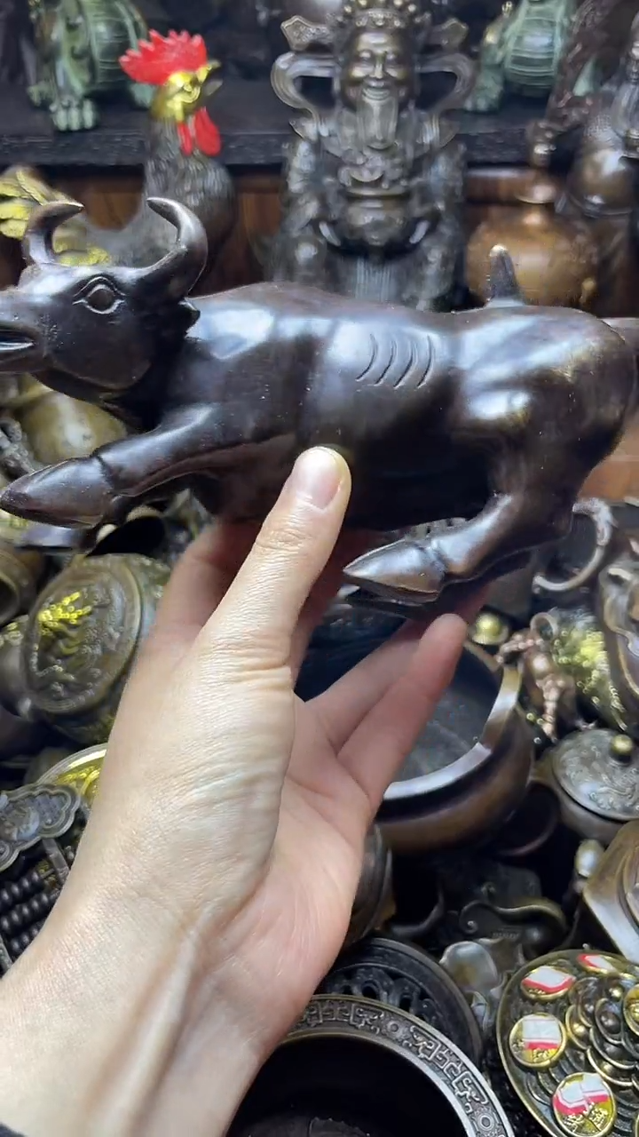 闪购链接，点击下单，有运费险，铜摆件