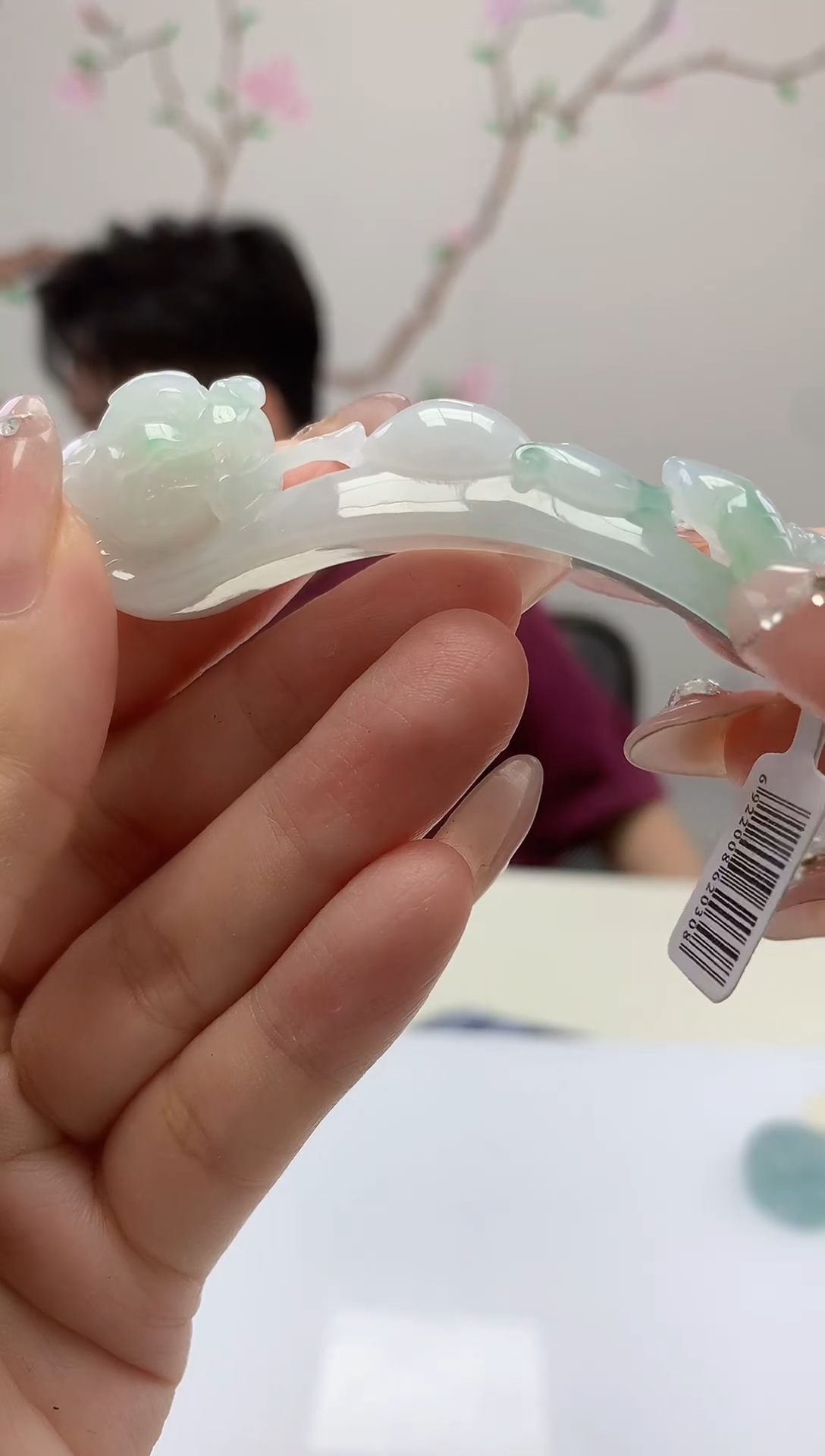 定制翡翠未镶嵌888xy-毛货挂件72