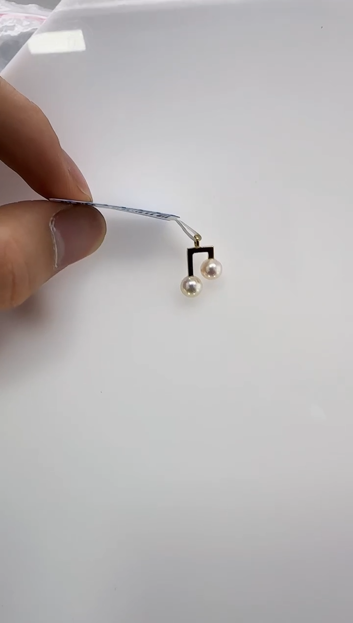 【闪购商品】海水珍珠DA18K金镶嵌珍珠 v2227