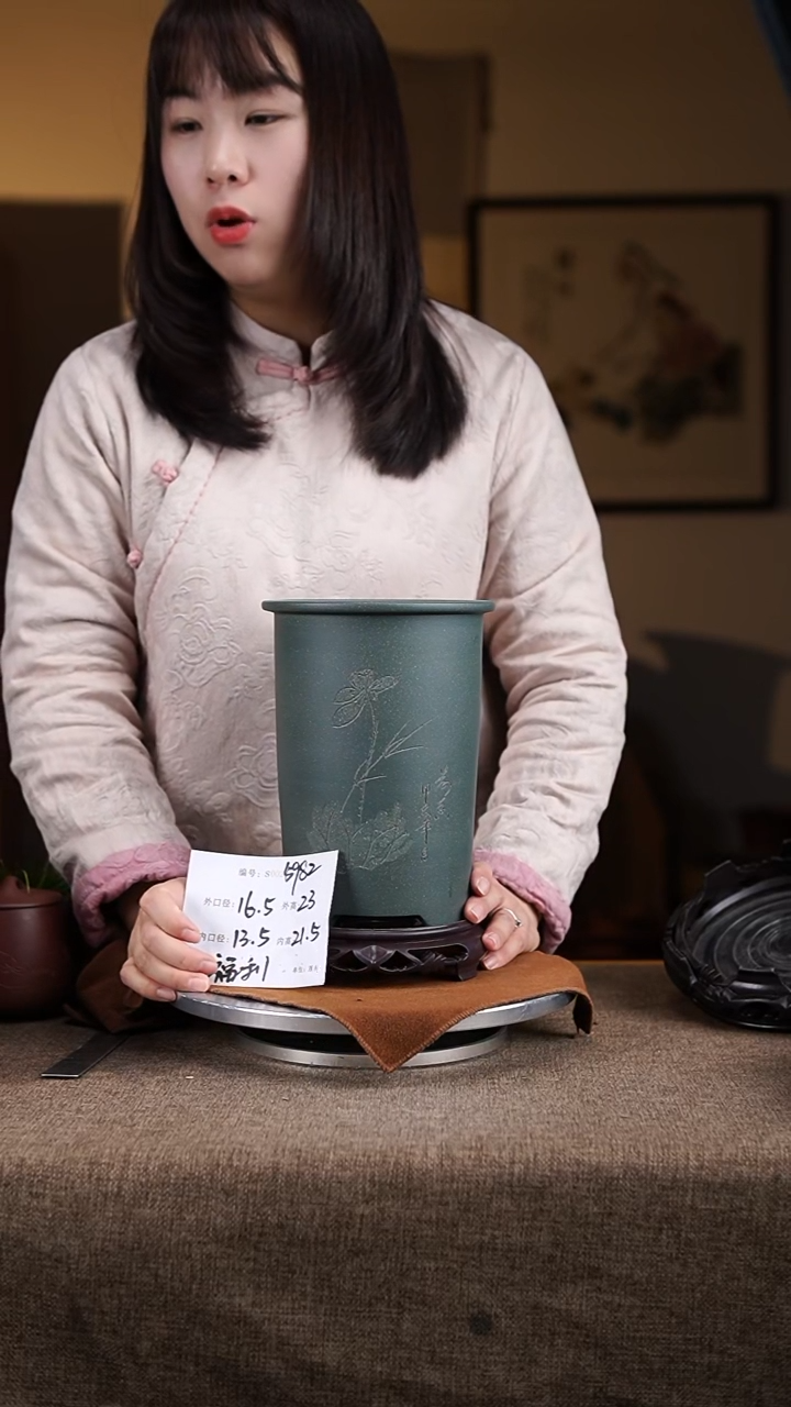 【闪购商品】紫砂花盆紫砂花盆5982