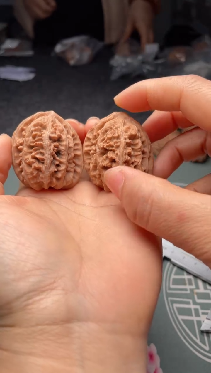 把件文玩核桃w297  三阳谷 38尺