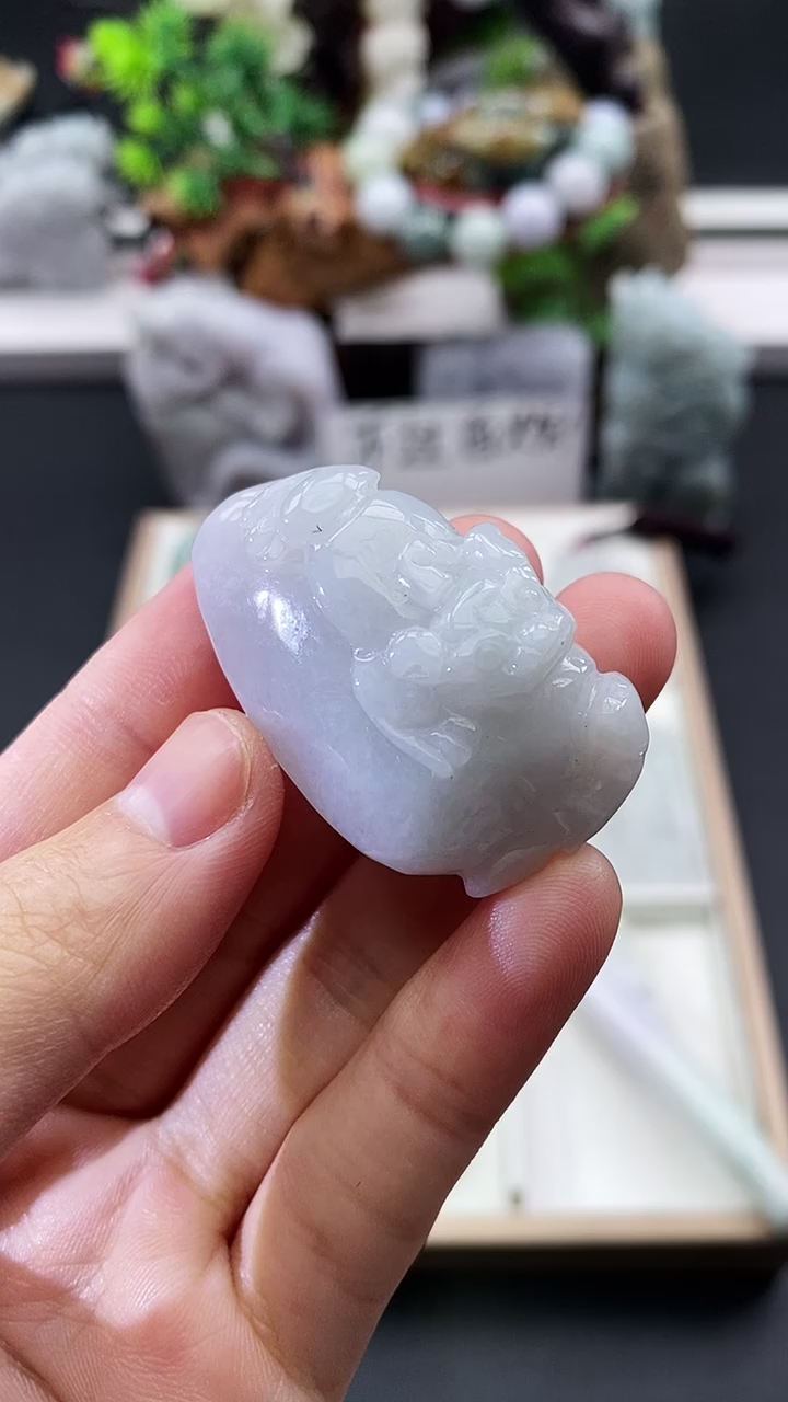 颈饰未镶嵌翡翠天然缅甸A货翡翠