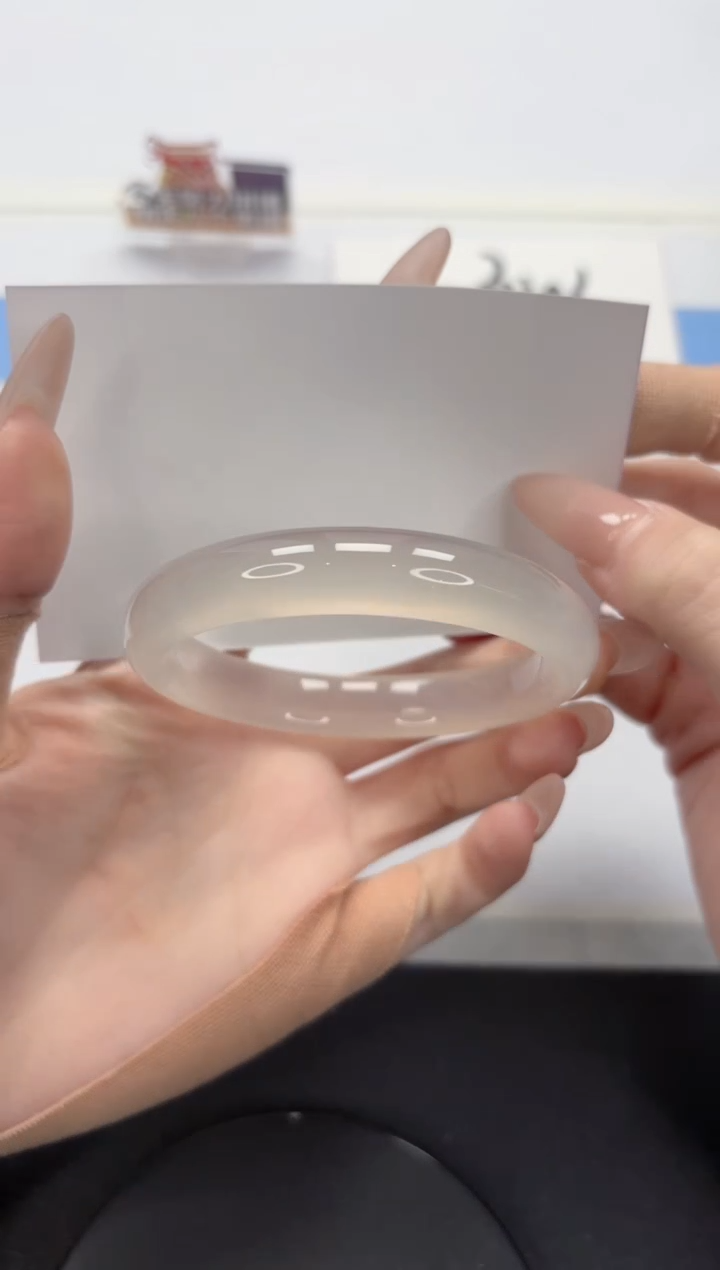 【闪购商品】石英质玉手镯未镶嵌A230-57.5