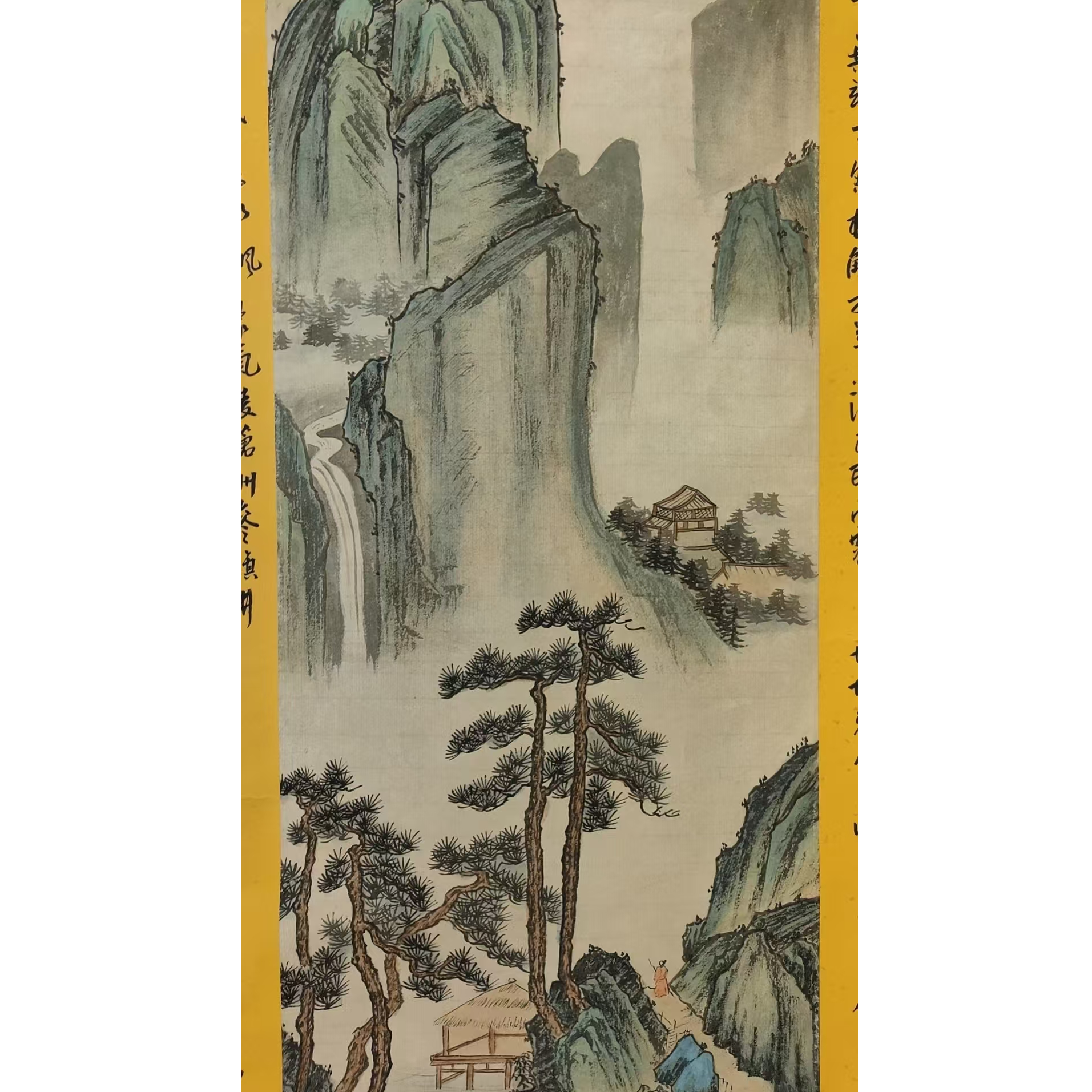 张      山水立轴130/63