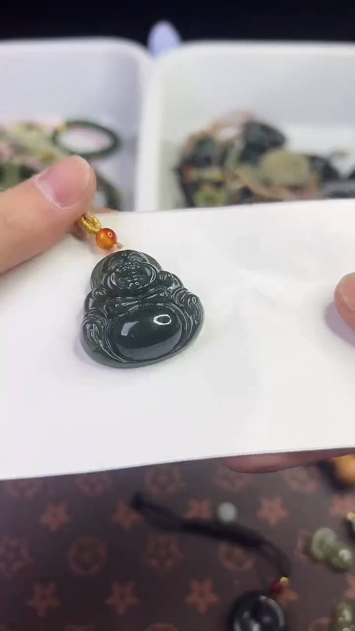 颈饰未镶嵌和田玉多样性发货