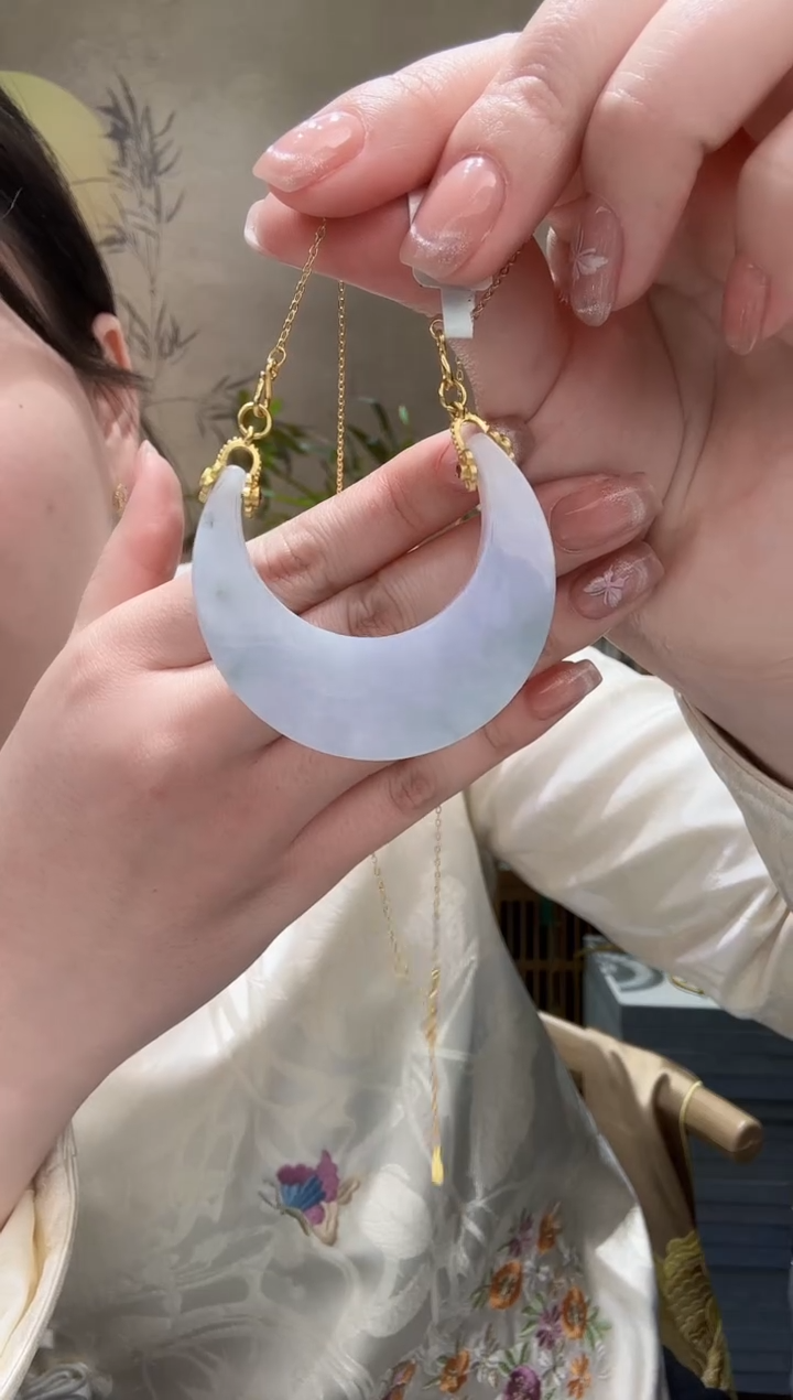 【闪购商品】翡翠颈饰未镶嵌吊坠