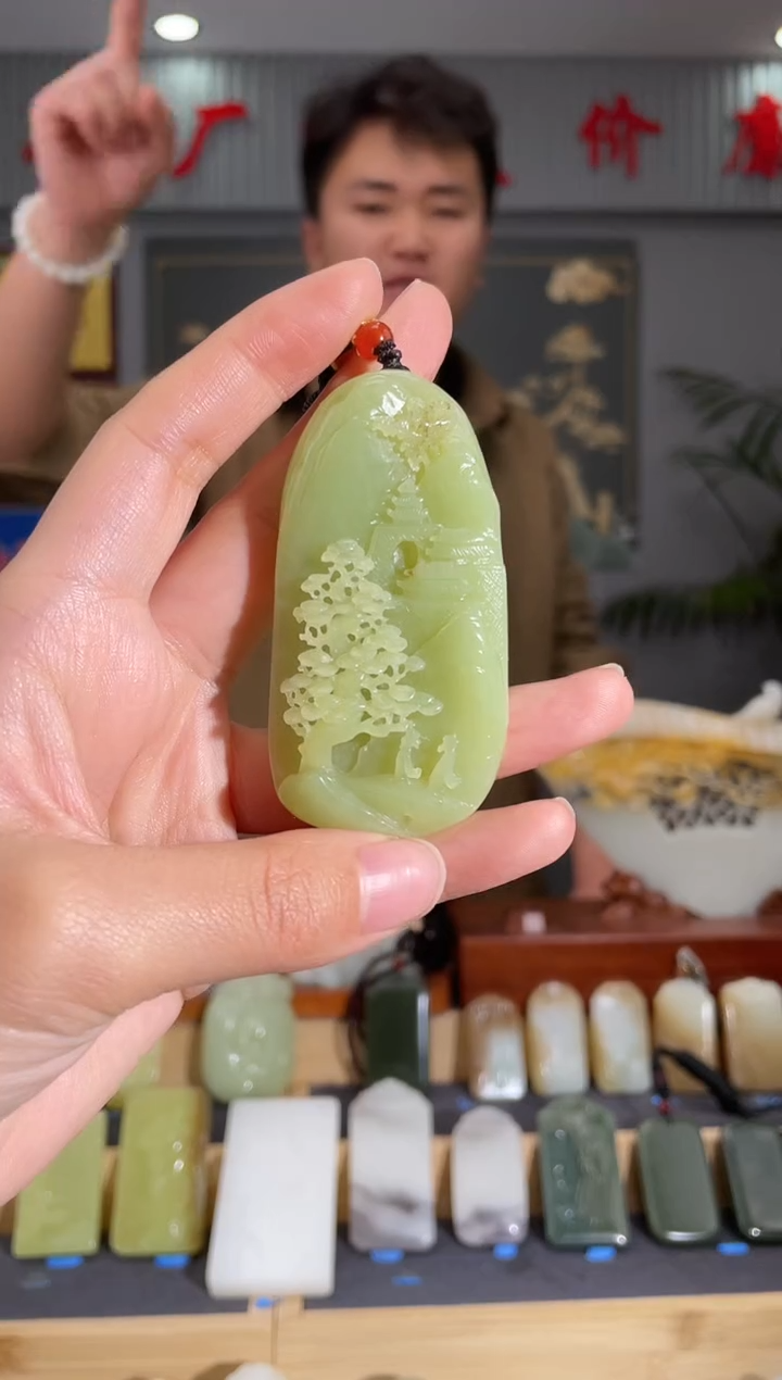 【闪购商品】和田玉颈饰未镶嵌拍一发一 多样性发货