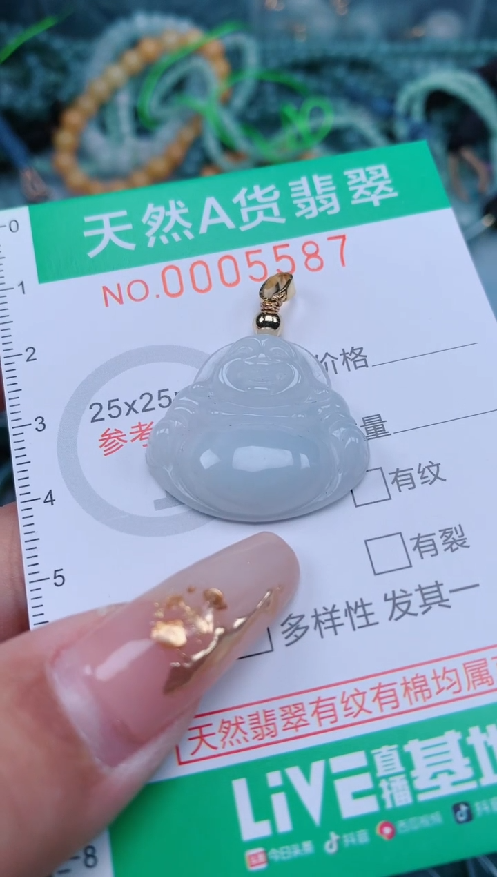 【闪购商品】翡翠颈饰未镶嵌.0005587