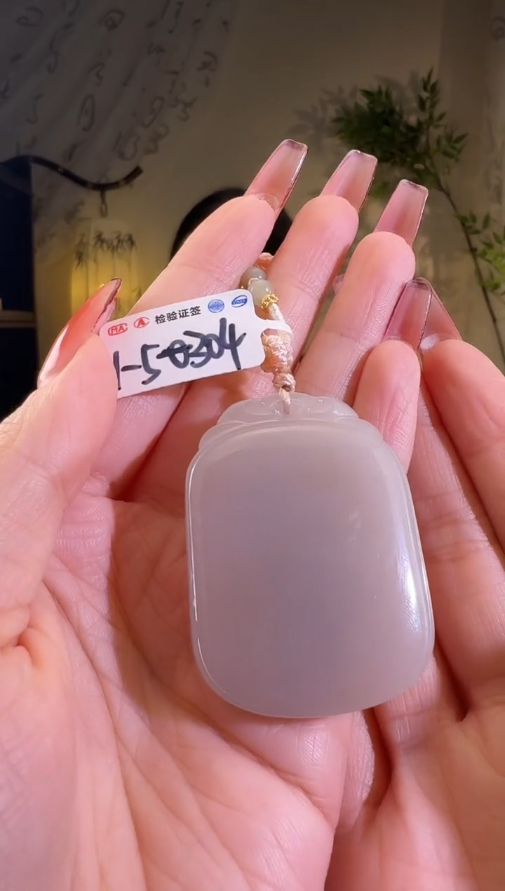 【闪购商品】和田玉颈饰未镶嵌1-5-0304带小扣手