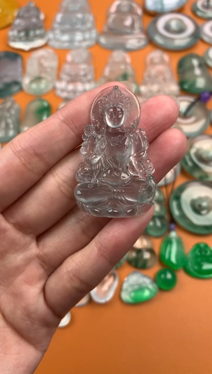 【闪购商品】翡翠颈饰未镶嵌42.9-26.9-5.0