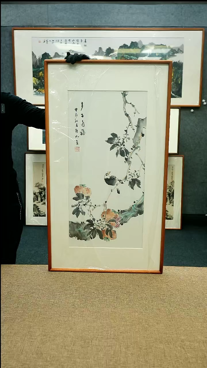 【闪购商品】国画52*92陈默如老师花鸟