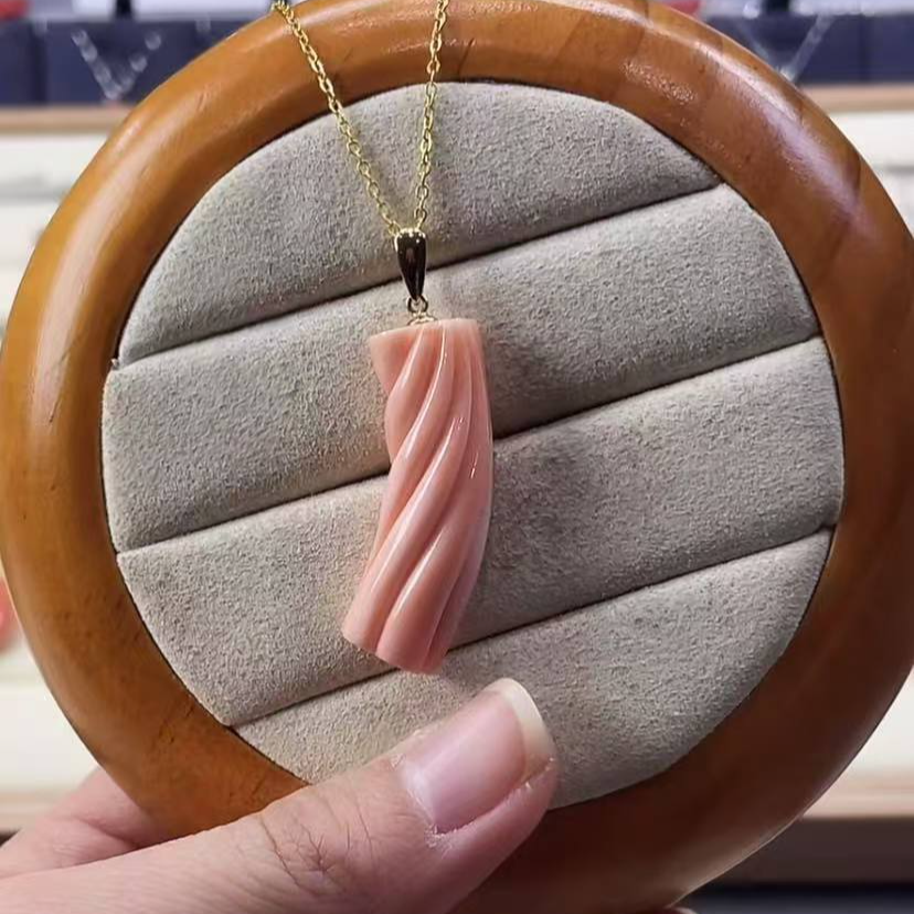 天然宝石红珊瑚项链