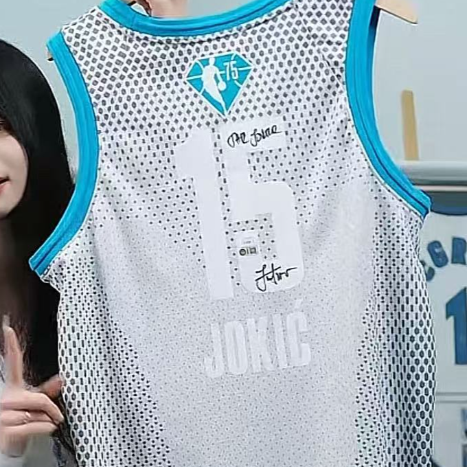 约基奇亲签掘金全明星sw加签球衣【铭人堂亲签球衣直播专属链接】