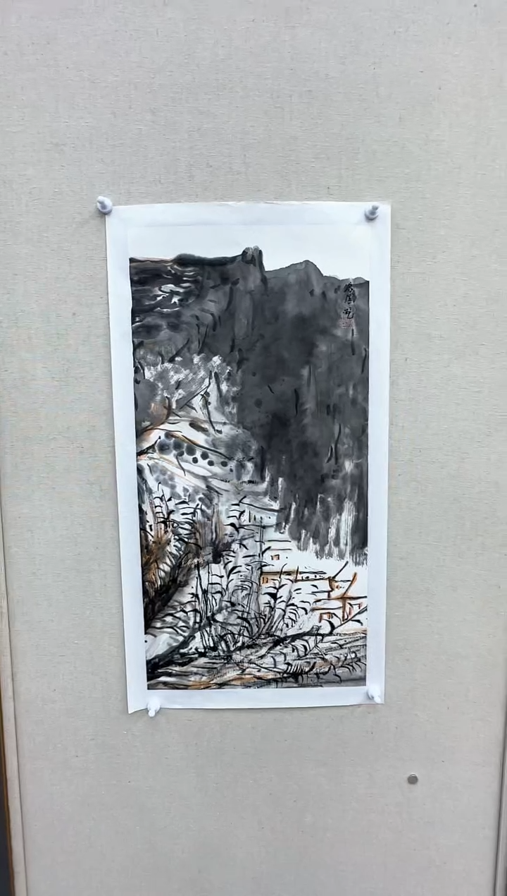 纸本1李老师国画作品