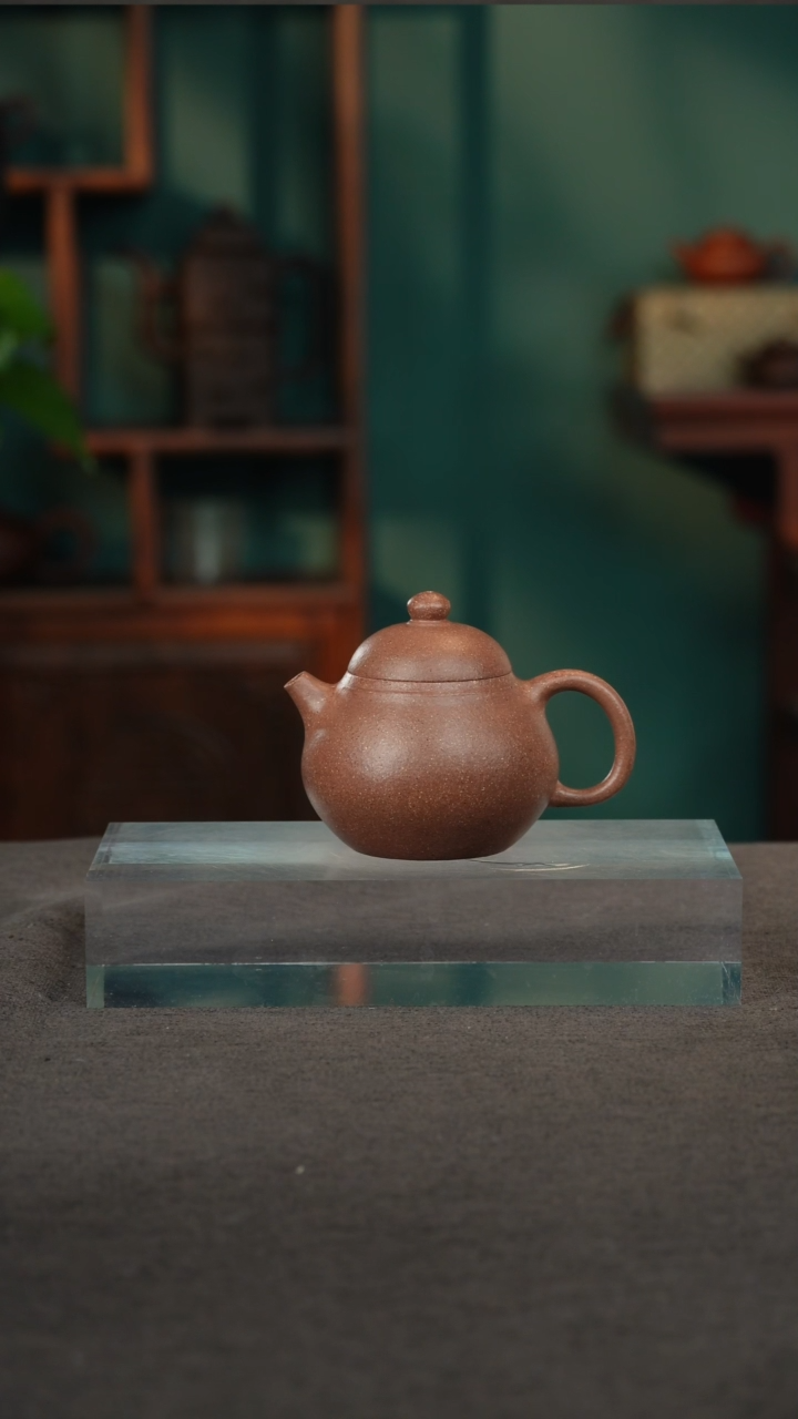 【闪购商品】紫砂茶壶13桃花泥文旦