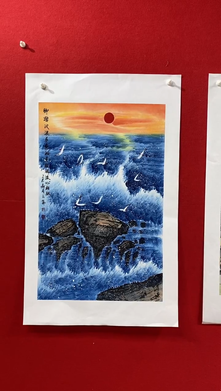 国画NYQ霞国画纯手绘