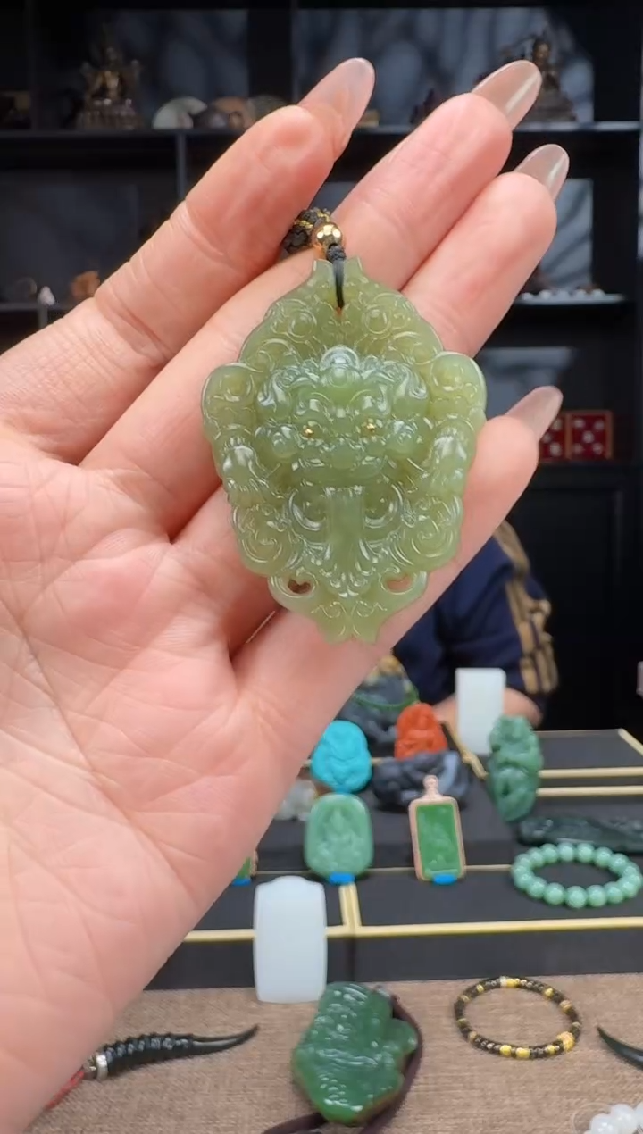【闪购商品】和田玉1未镶嵌支巴扎挂件