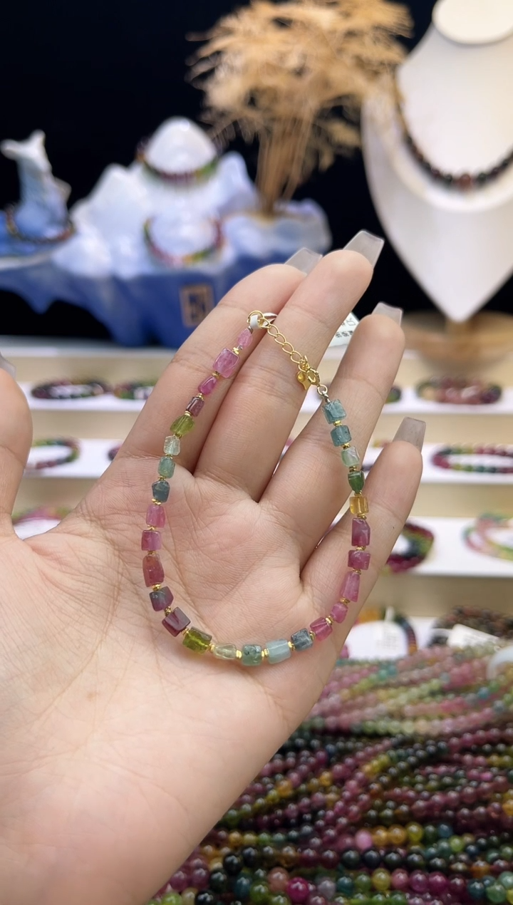 【闪购商品】碧玺/未镶嵌J碧玺手串多样性发货