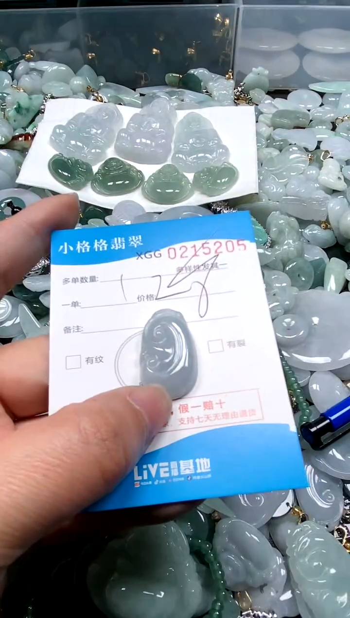 【闪购商品】翡翠颈饰未镶嵌闪购商品0215205