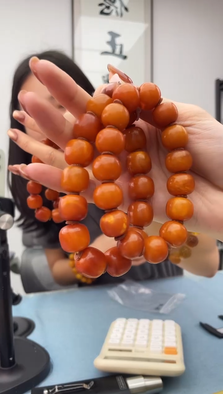 【闪购商品】蜜蜡珠宝奇石未镶嵌026.14，假一罚十多样性发其一