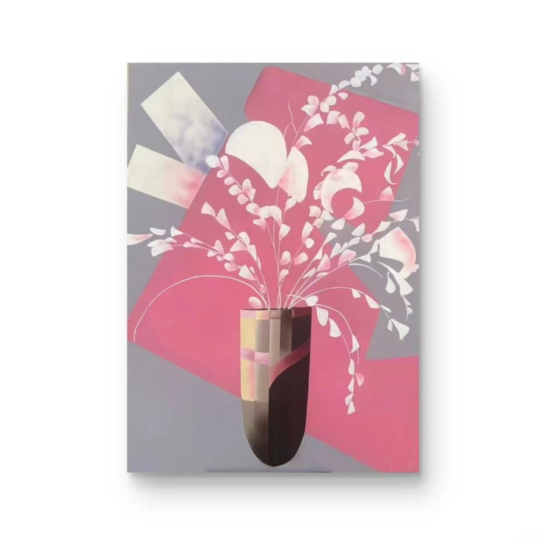 【粉调 】孤品 “75*100” No.103 纯手绘挂画