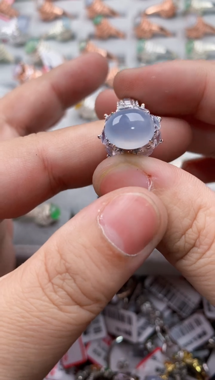 【闪购商品】翡翠戒指未镶嵌77777---19