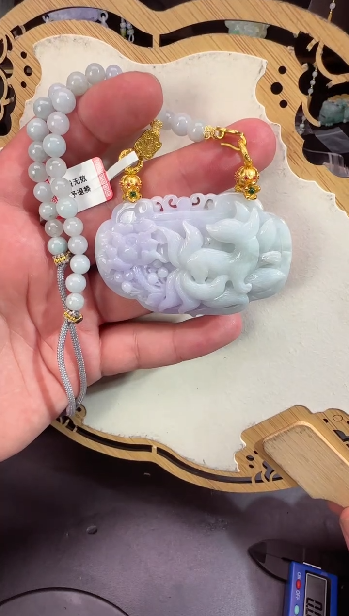 【闪购商品】翡翠颈饰未镶嵌拍照