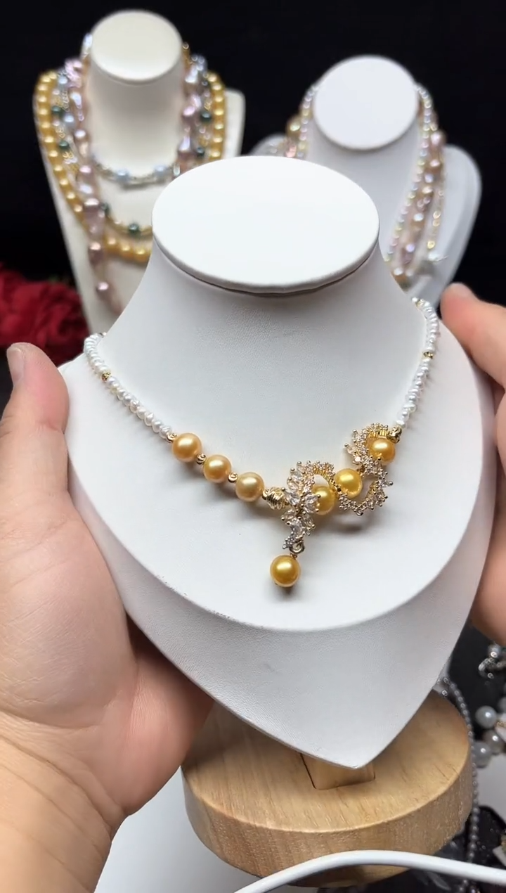 【闪购商品】淡水珍珠颈饰未镶嵌多人