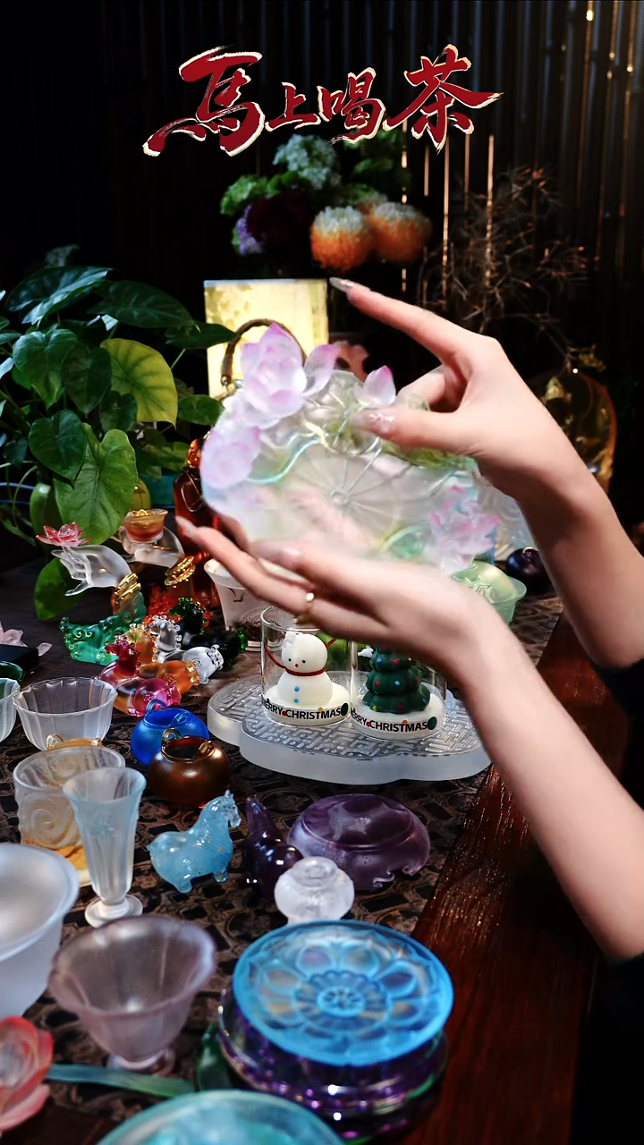 十二花神荷花壶承